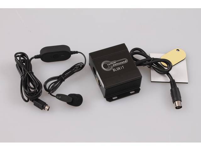 WIRELESS KIT, Bluetooth, Designed for Custom Autosound CD controller radios p/n C-18000-430A and C-18000-431A, Plugs into the CD changer port on your Custom Autosound radio giving you the ability of hands free calling from your bluetooth capable phone, Li