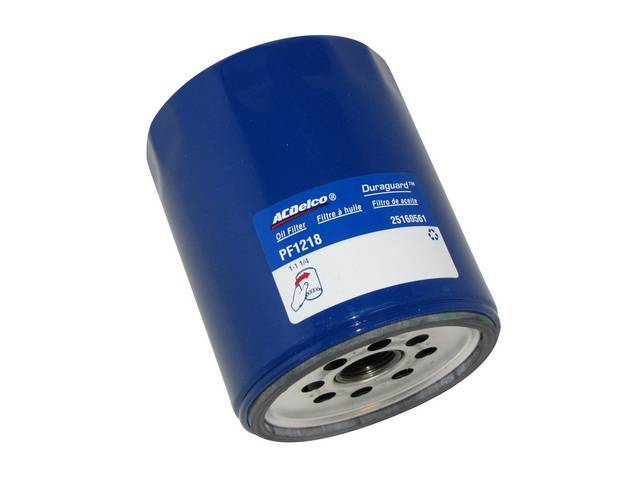 FILTER, Oil, 4 5/8 inches tall, AC Delco  ** Fits similar applications as PF25 / PF454 filter (p/n C-1836-2), but this filter is 1 3/8 inches taller **