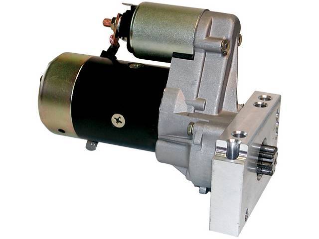 STARTER MOTOR, HIGH TORQUE GEAR REDUCTION, Mini-Style, 2.2 KW MOTOR, 15:1 COMP, GM Licensed item, repro