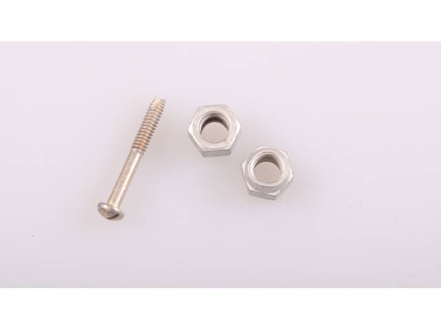 Ignition Coil & Strap Fastener Kit, 3-piece, OE Correct AMK Products reproduction for (64-66)