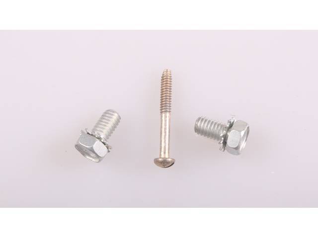 Ignition Coil & Strap Fastener Kit, 3-piece, OE Correct AMK Products reproduction for (67-72)