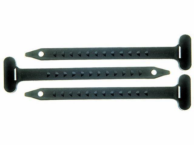 Tie Strap Set, Engine Compartment, OE Style, 5 1/8 Inch Over All Length (3)