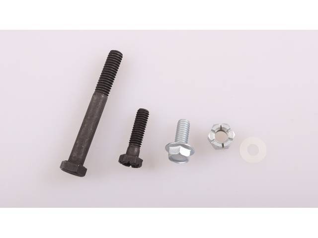Alternator Fastener Kit, 4-piece kit, OE Correct AMK Products reproduction for (68-70)
