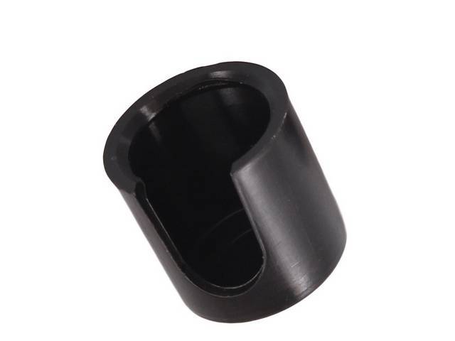CAP / COVER, Alternator Battery Terminal Protective, black, attaches behind the alternator post lead, OE style injection molded like GM, repro