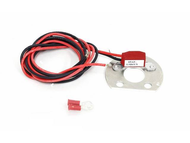 IGNITOR II, Delco Single Point Distributor, converts to electronic ignition for (55-62)