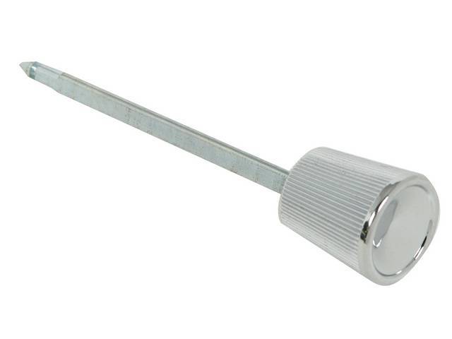 Head Light Switch Knob / Rod, Plastic Knob, reproduction