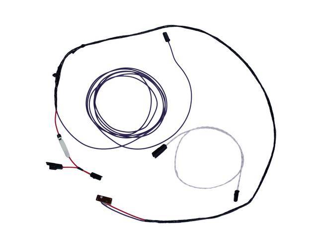 Rear Window Defroster Harness, OE Style reproduction