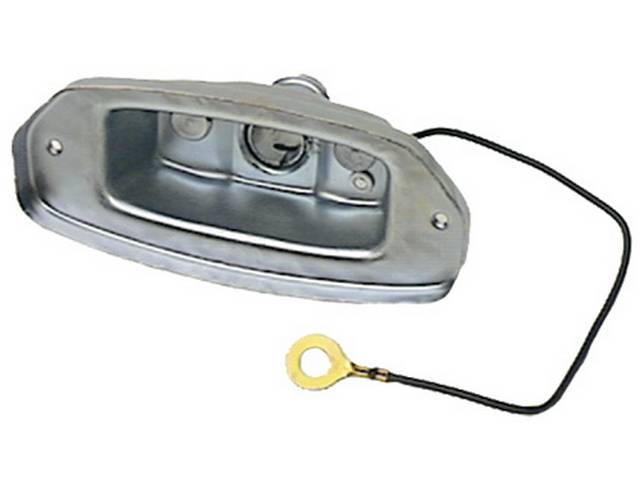 HOUSING ASSY, Parking Light, RH or LH, incl socket and ground wire, repro