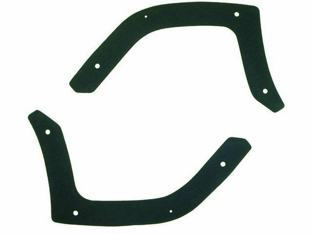 GASKET SET, Tail Light Housing to Body, the gasket that sandwiches between the tail light housing extension and the quarter panel, Repro