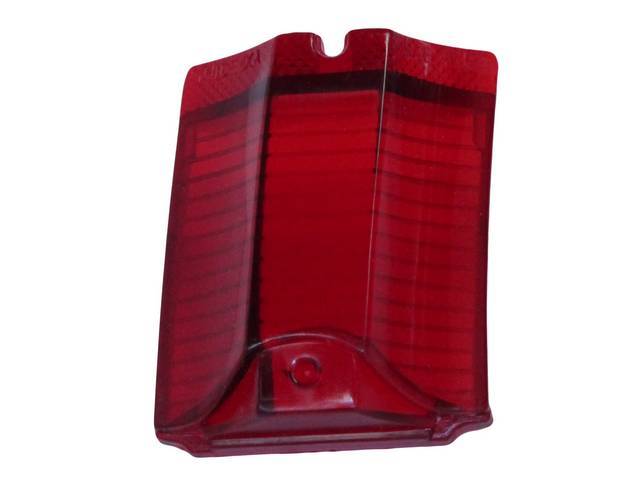 LENS, Tail Light, Red, LH, Repro