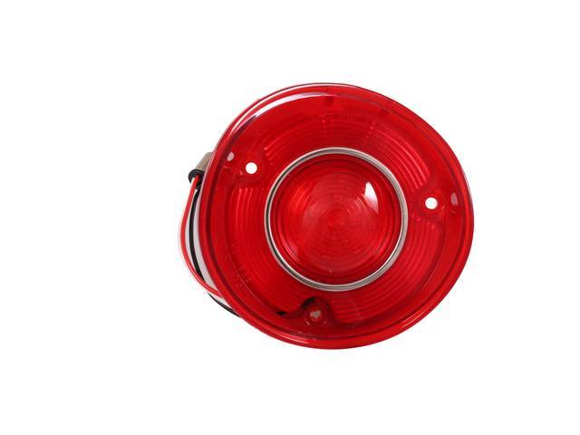 LED Tail Light Lens, LH, Reproduction for (1972)