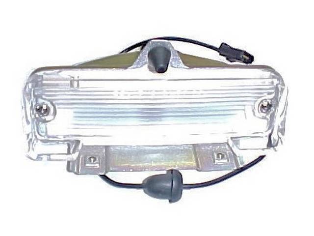 LIGHT ASSY, Back Up, RH or LH, Incl Housing, Lens, Bulb, Socket and Pigtail, Repro