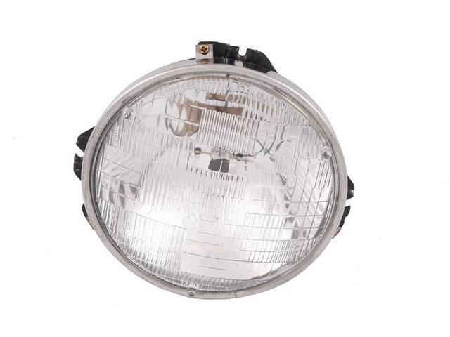 CAPSULE ASSY, Head Light, Incl Quartz Sealed Beam Light, GM