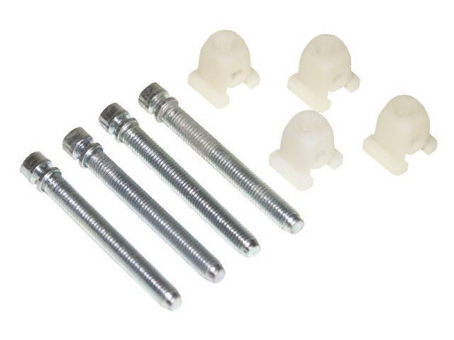 SCREW AND NUT KIT, Head Light Adjustment, (8) includes four nuts and four 2 inch overall length screws, replacement-style repro