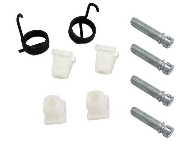 FASTENER KIT, Head Light Adjusters, (10) Incl Screws, Nylon Nuts and Springs, OE-correct repro