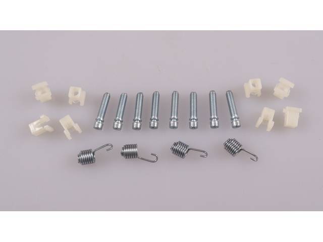FASTENER KIT, Head Light Adjusters, (20) incl screws, nylon nuts and springs, does all 4 head lights, OE-correct repro
