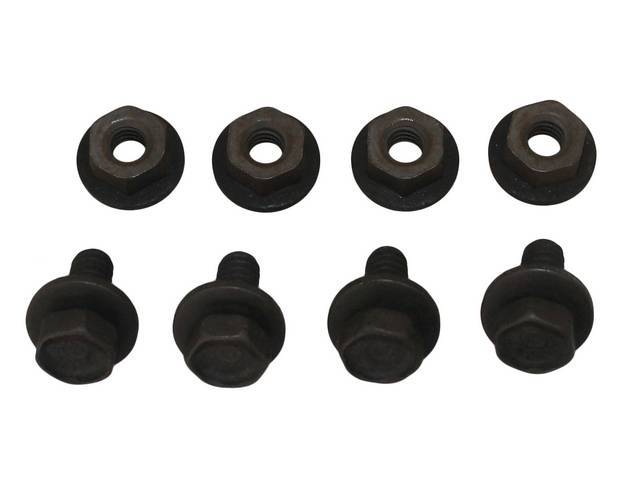 FASTENER KIT, HEAD LIGHT ACTUATOR SUPPORT, (8), HEX CONI-CONICAL SPRING WASHER SEMS-SCREW AND WASHER ASSY, CONI-CONICAL SPRING WASHER KEPS NUTS