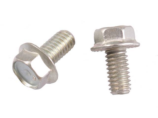 Horn Fastener Kit, 2-pc, OE Correct AMK Products reproduction for (66-67)