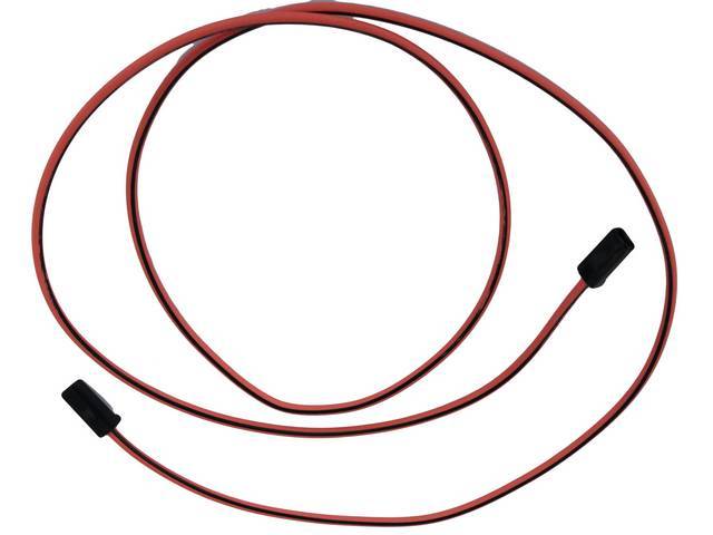 POWER ACCESSORY LEAD WIRE, Extension to Power Window, Power Top or Power Seat Harness, use w/ p/n C-2859-203B, OE Style Repro