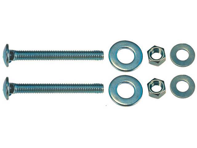 HARDWARE KIT, Fuel Tank Strap Mounting, (10) incl 2 bolts, 4 washers and 4 nuts, Replacement style kit