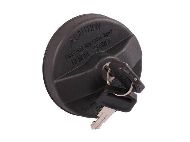 Non-Vented Locking Gas Cap with handle, Motorad reproduction