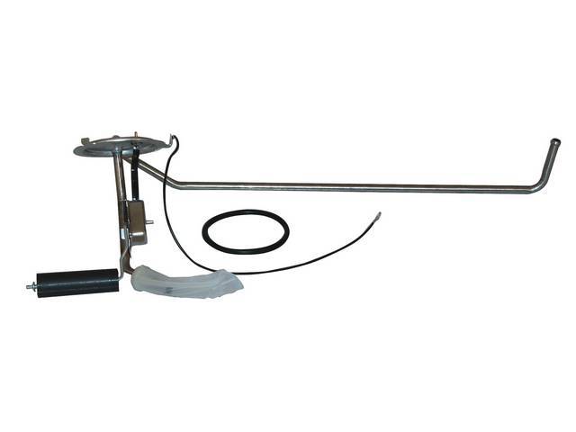 Fuel Tank Sending Unit (Sender Gauge), 3/8 inch OD, single feed w/o vent line, Reproduction for (70-73)