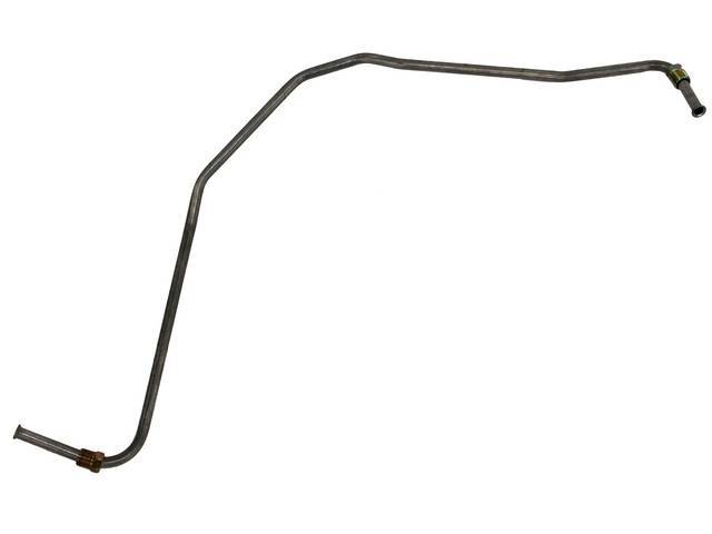 FUEL LINE, Pump To Carburetor, 5/16 Inch O.D., Carbon Steel (OE Style), 1 Piece, Repro