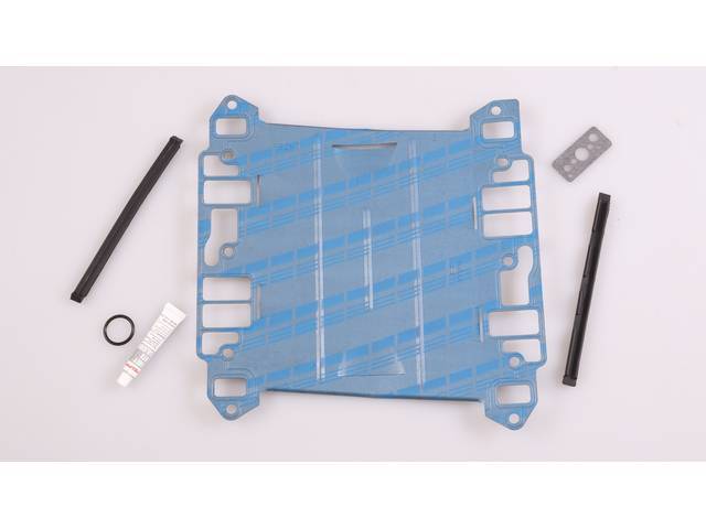 Intake Manifold Valley Pan Gasket Set, w/ Cast iron Intake Manifold, Fel Pro reproduction