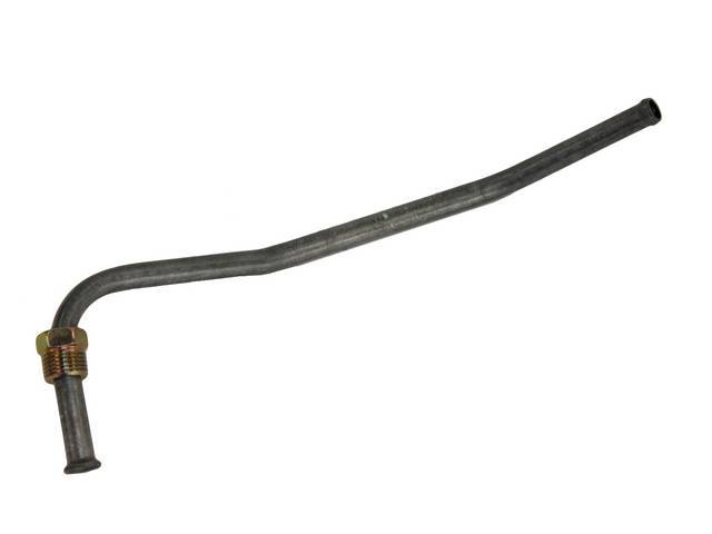 LINE, Power Brake Booster Vacuum, Carbon Steel (OE Style), w/o bracket, Repro