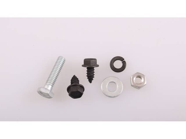 Accelerator Support Fastener Kit, 6-pieces, OE Correct AMK Products reproduction