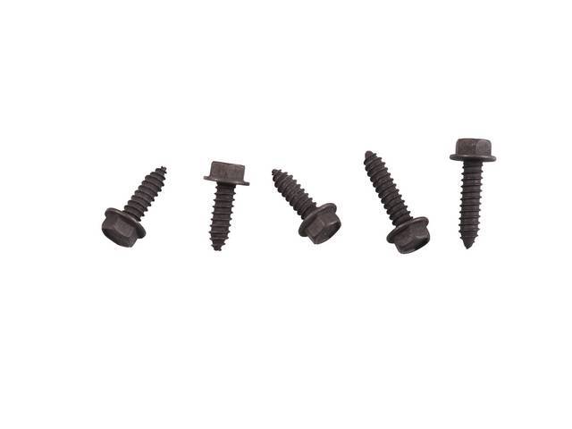 Accelerator Support Fastener Kit, 5-pieces, OE Correct AMK Products reproduction for (68-72)