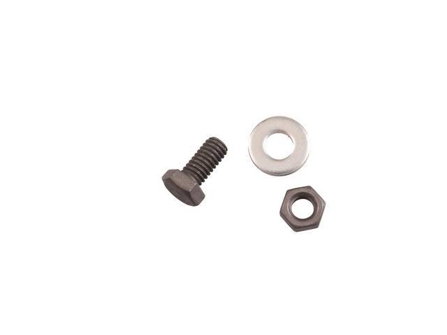 Throttle Bracket to Intake Fastener Kit, 3-pc OE Correct AMK Products Reproduction for (70-71)