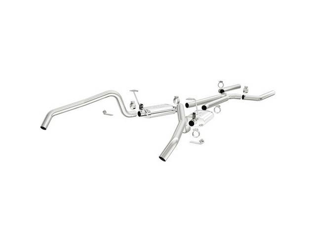 Exhaust System, Dual, 2 1/2 Inch Stainless, Magnaflow