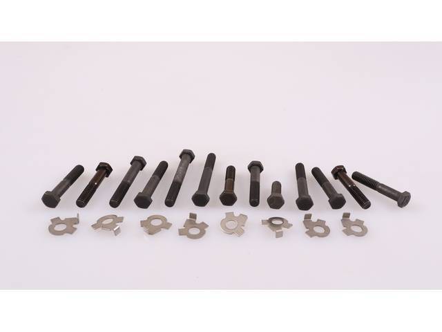 FASTENER KIT, Exhaust Manifolds to Engine Block, (21) incl HX bolts and ...