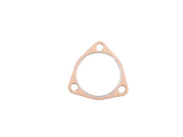 Exhaust Manifold Valve Gasket, Pipe to Manifold Spacer, 2-11/16" bolt hole centers, reproduction