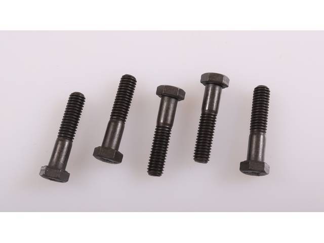 Exhaust Pipe to Manifold Fastener Kit, 5-pc OE Correct AMK Products reproduction
