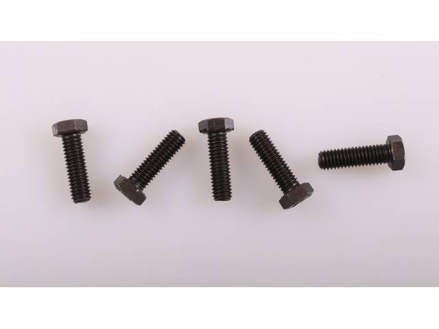 Exhaust Pipe to Manifold Fastener Kit, 4-pc OE Correct AMK Products reproduction