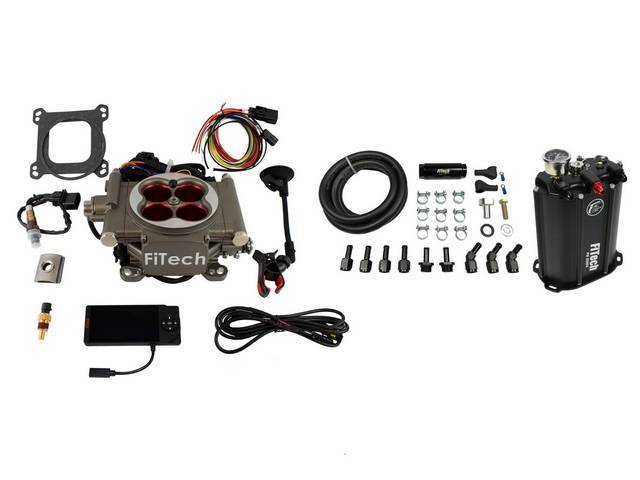 FiTech Self Tuning Fuel Injection Force Master Kit, replacement for any 4V Carburetor on Engines w/ up to 400hp