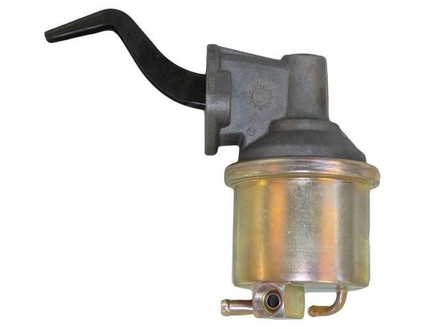 Carter Fuel Pump, mechanical, includes gasket, reproduction for (72-74)