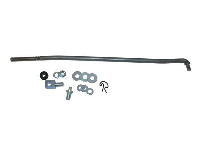 Linkage Kit, Rod And Swivel, Powerglide Transmission, Incl rod and swivel kit (C-4037-1), Repro