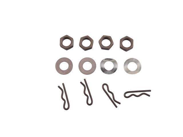 3 Speed Shift Rods Fastener Kit, 12-pc, OE Correct AMK Products reproduction for (70-75)