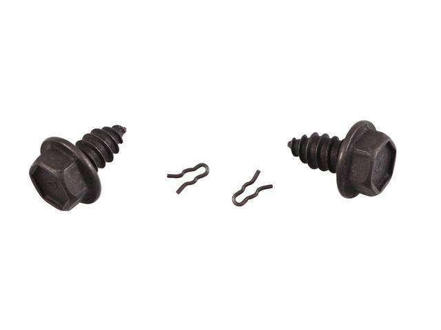 Manual Transmission Neutral Safety / Starting Switch Fastener Kit, 4-pc kit includes screws and retaining pins for (69)
