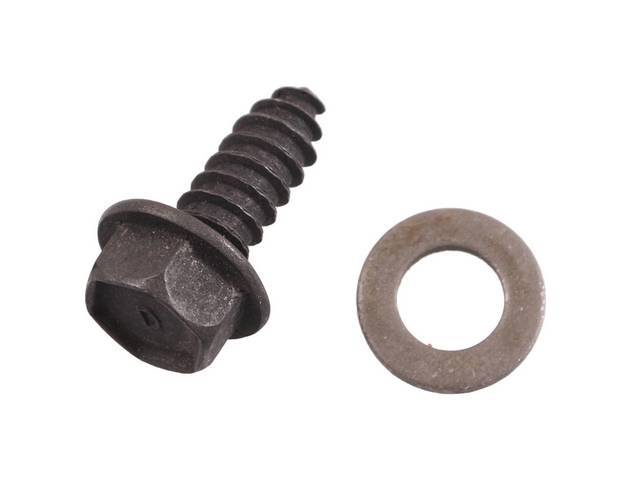 Manual Transmission Neutral Safety / Starting Switch Fastener Kit, 2-pc kit includes screw and flat washer for (70-73)