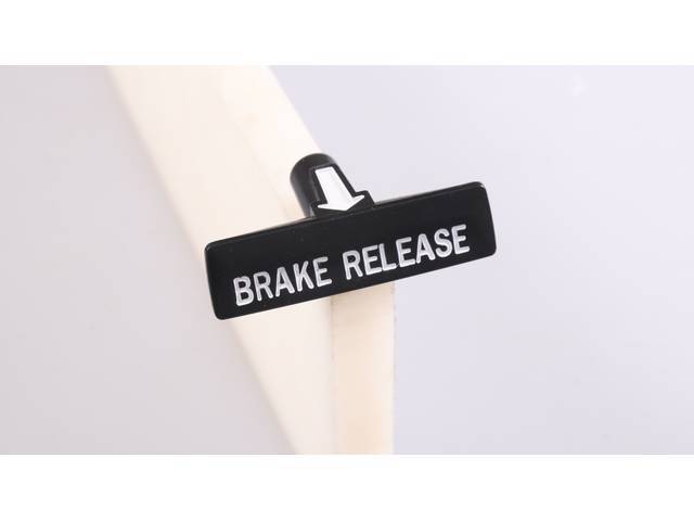 Parking Brake Release Handle, OE correct reproduction