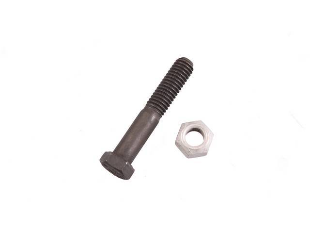 Brake Pedal to Support Fastener Kit, 2-pc kit includes bolt and nut for (66-81 A/T)