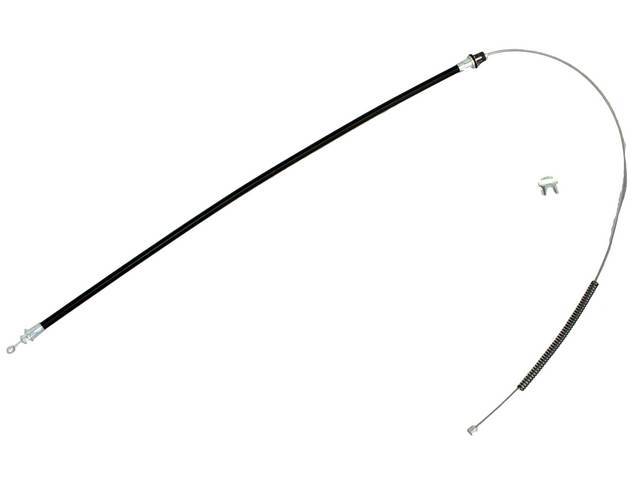 Parking Brake Cable, Rear, RH or LH, repro