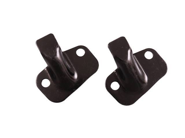 Parking Brake Cable Retainer, Pair, Reproduction for (70-81)