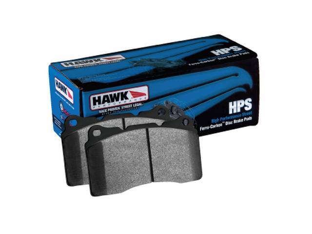 PAD SET, Disc Brake Caliper, Front Or Rear, Hawk Performance, Ceramic Compound, Designed for daily street use