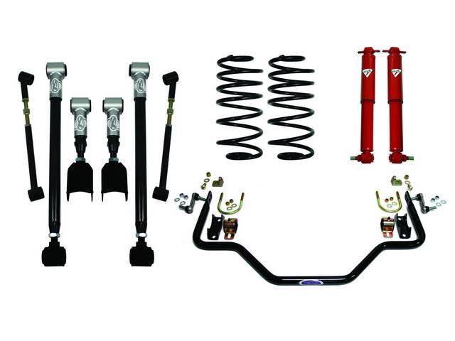 Speed Kit 2, Rear Suspension, Detroit Speed, ease of bolt-on components, Improved Handling and Pro-Touring Stance, US-made