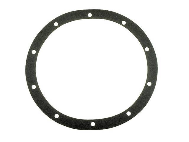GASKET, Differential / Rear End Cover, 10 Bolt, Use W/ p/n C-5398-1A / -1B Cover, Repro